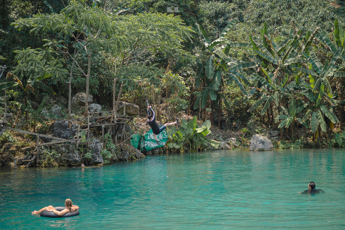 Blue Lagoon Three 3 Vang Vieng